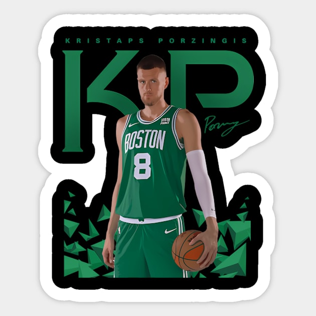 Kristaps Porzingis Sticker by binchudala